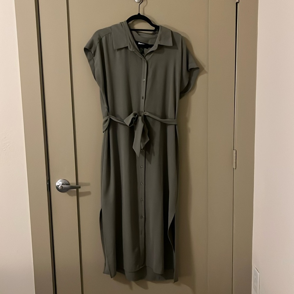 DKNY Button up dress